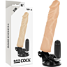 Realistisk Vibrator BASECOCK 21 cm med Fjernbetjening