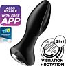 Analprop Satisfyer Rotator Plug 2+ med App Kontrol