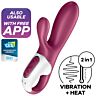 G-punkt Vibrator Satisfyer Hot Bunny med Varmefunktion