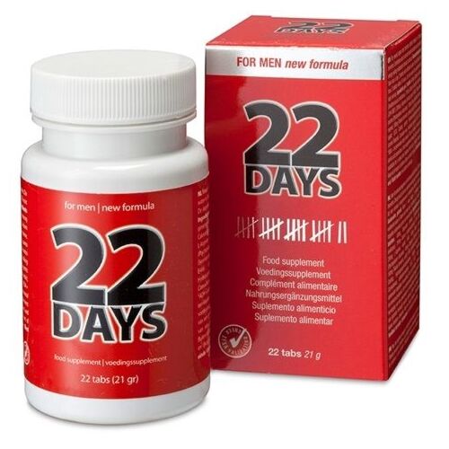 Kapsler COBECO 22 DAYS med styrkelse af maskulinitet