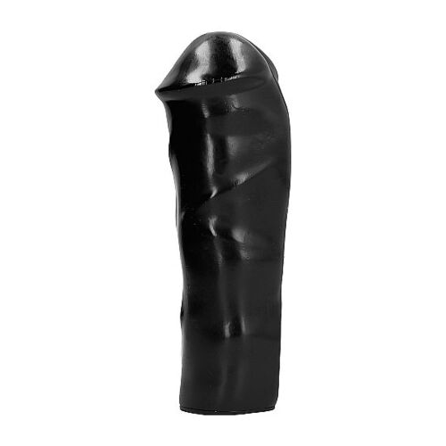 All Black 20 cm Dildo | Hypoallergenisk og Glat