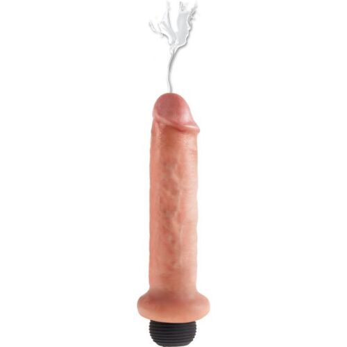 Dildo KING COCK 17.8 CM med ejakulation simulering