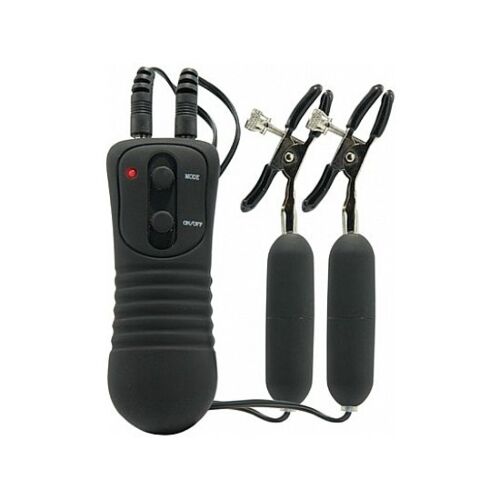 Brystvorte Klemmer Vibrator Fetish Fantasy Serie med 10 Mønstre