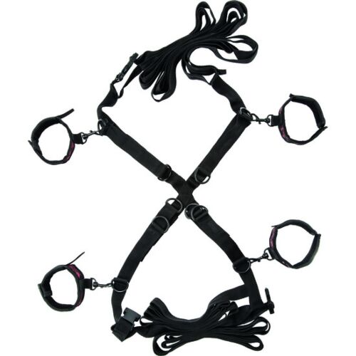 Bindings to bed with handcuffs