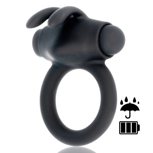 Penisring BLACK&SILVER AGRON RING 2.O med kraftfuld vibration