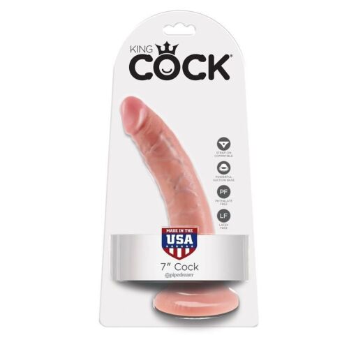 Dildo KING COCK 7 Natural - Realistic Feel