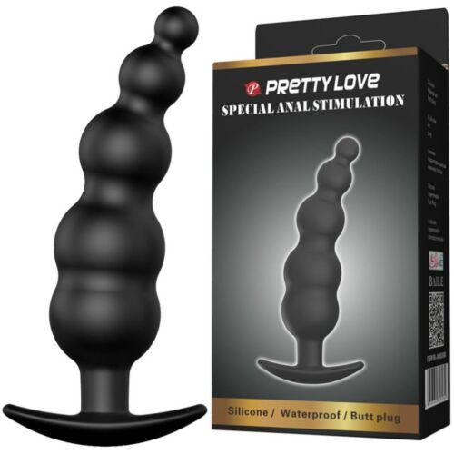 Anal Plugg Pretty Love Bottom 11.8 CM med stimulering