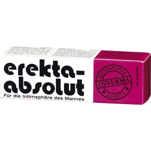 Erektion Creme INVERMA EREKTA ABSOLUT til Hurtige Resultater