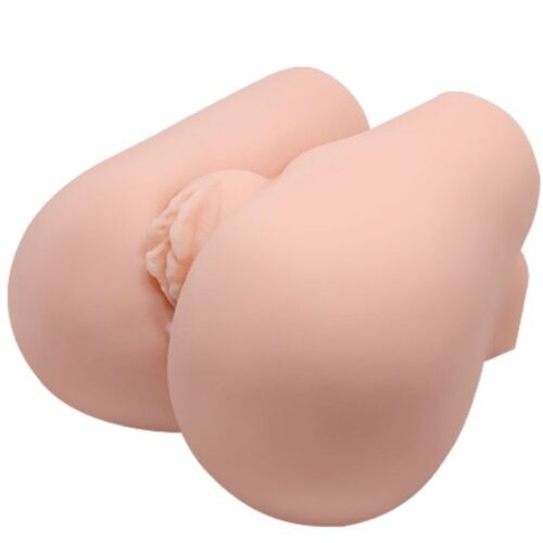 Masturbator CRAZY BULL - Realistisk vagina og anus med vibration