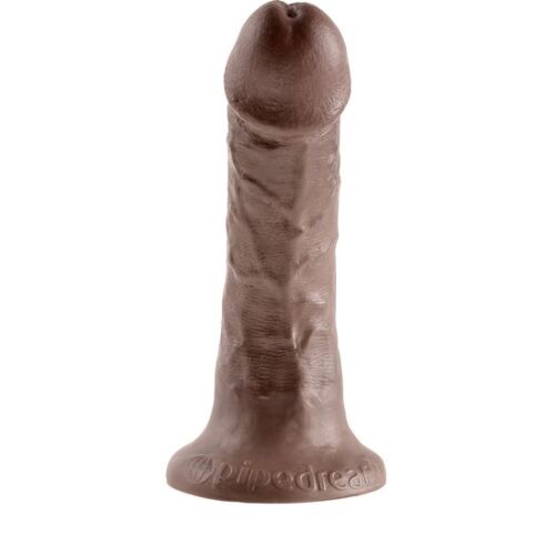 6' Brun Dildo fra King | Realistisk Design
