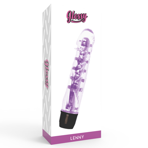 Vibrator Glossy Lenny - Ergonomisk Form for Komfort