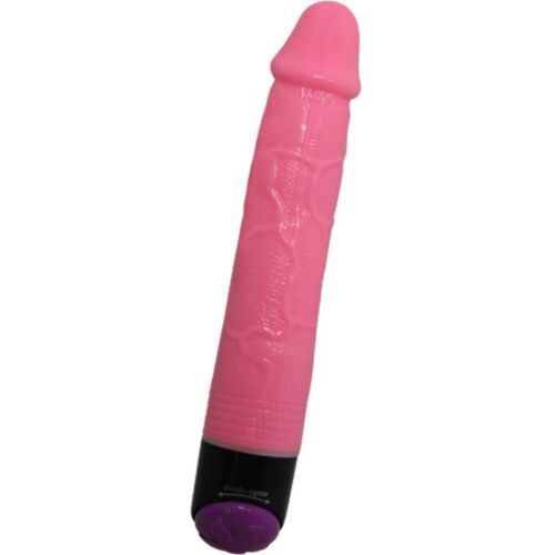 Realistisk vibrator BAILE 23 cm med hastighedsregulering