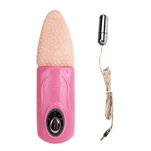 Stimulator BAILE VIBRATORS Tunge Massager 3V - Fleksibel og Kraftfuld
