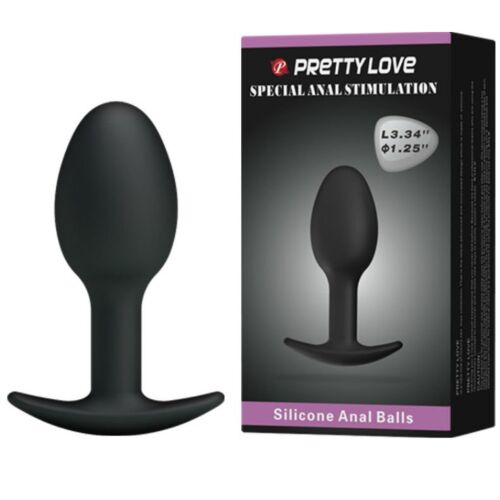 Analprop Pretty Love 6.5cm med vægtet kugle