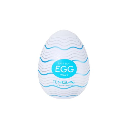 Masturbator Tenga EGG Wavy med varieret stimulation