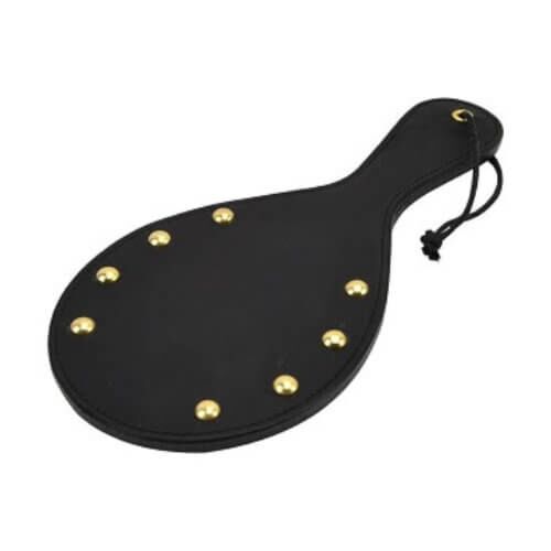 Paddle Bound Nubuck Leather med brass detaljer