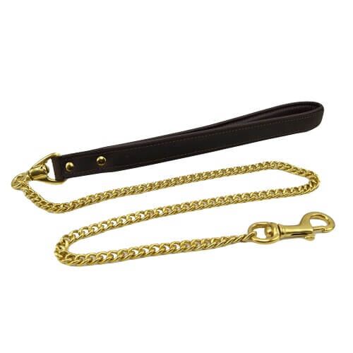 Bound Nubuck Leather Leash 108 cm | Holdbar design