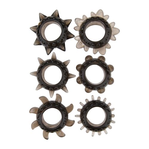 Cock Rings Loving Joy Set med 6 forskellige designs