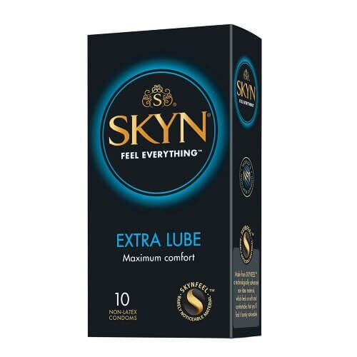 Kondomer Mates SKYN Extra Lubricated 10 Pakke
