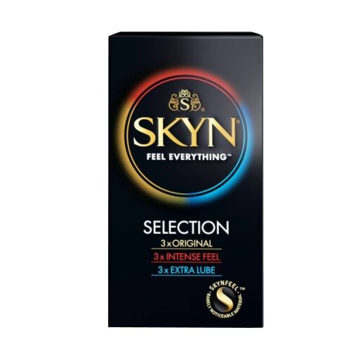 Kondomer Mates SKYN Selection 9 Pack med 3 varianter