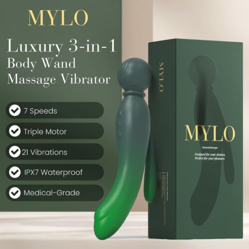 Wand Vibrator MYLO 3-in-1 Body Massager