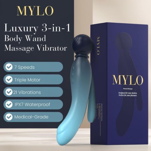 Wand Vibrator MYLO 3-in-1 Body Wand Massager