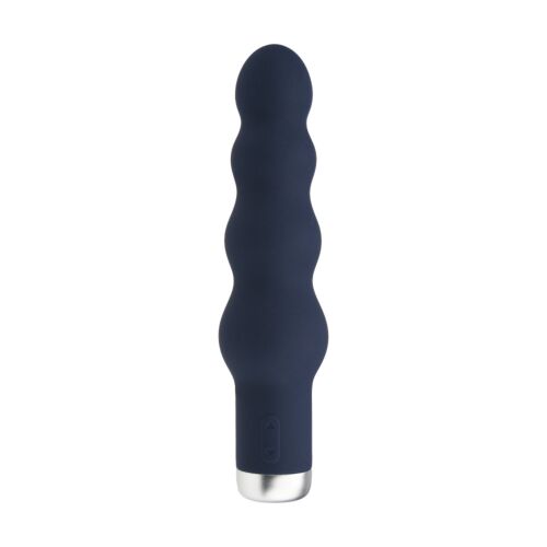 Vibrator NAUTI Silicone Ribbed med 10 funktioner