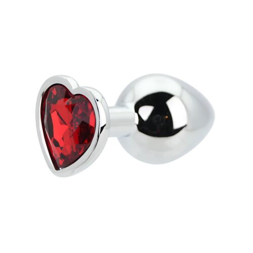 Buttplug Toosh Heart Shaped Medium med juveleret base