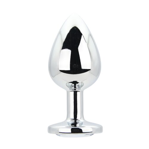 Buttplug Toosh Metal Large med juveleret base Plata