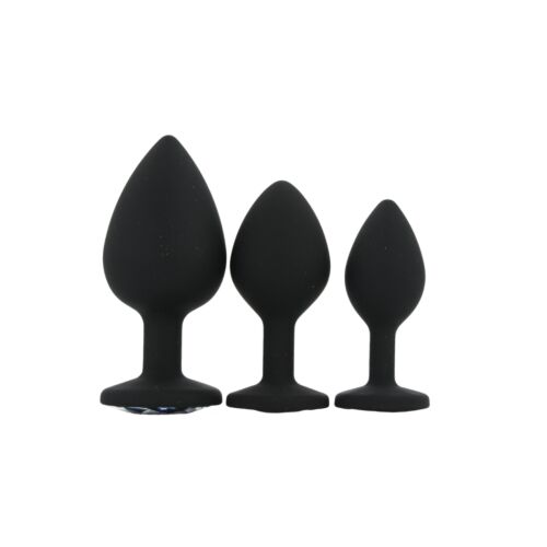 Butt Plugs Toosh Sæt af 3 med Smykkebase