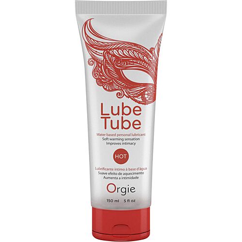 Lubricant Orgie Lube Tube Hot med varmeffekt