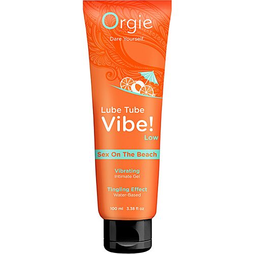 Kissable Intim Gel Orgie LUBE TUBE VIBE med vibration