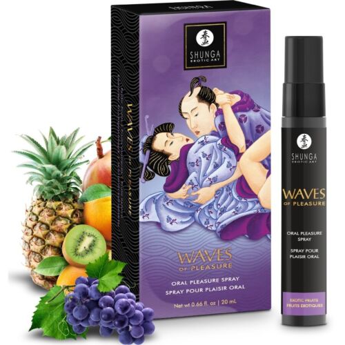 SHUNGA Oral Sensuel Spray Eksotiske Frugter 20ml - Forstærk Fornemmelser