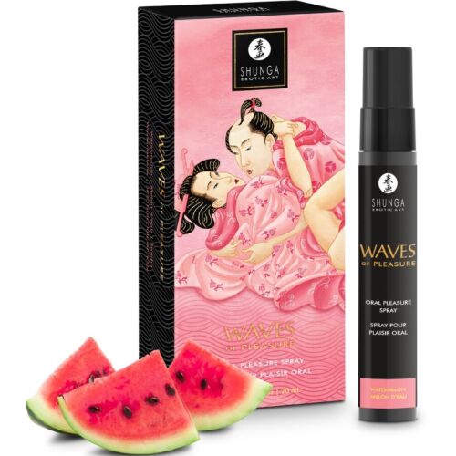SHUNGA Waves Nydelsesspray Oralt Forførende Vandmelon 20 ML
