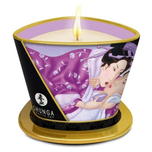 Vokslys Shunga 170ML | Beroligende lavendelduft