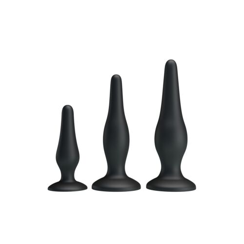 Anal plugs PARTY UP Jerry | Sæt med 3 størrelser