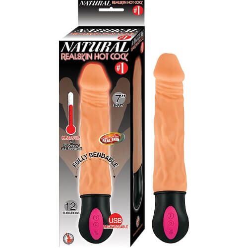 Dildo Nasstoys Realistic Warming 7 tommer