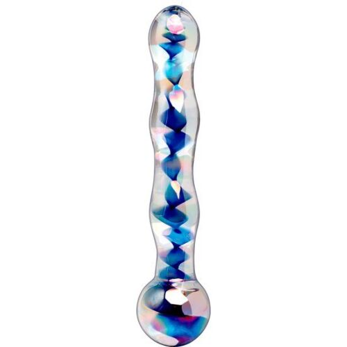 Glas Massager ICICLES N. 8 - Håndlavet Elegance