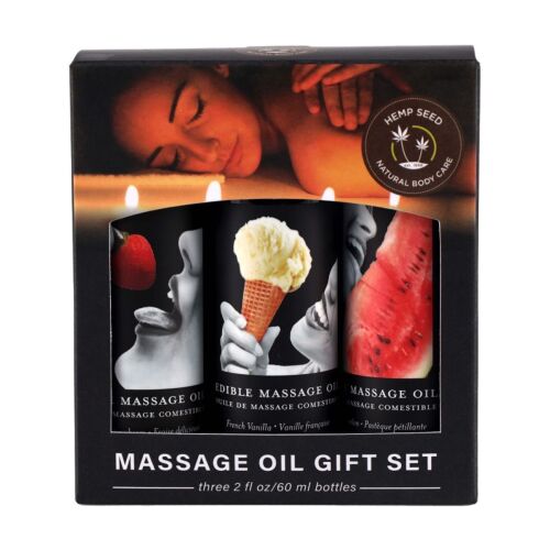 Massageolie Earthly Body Edible Gift Set 57ml