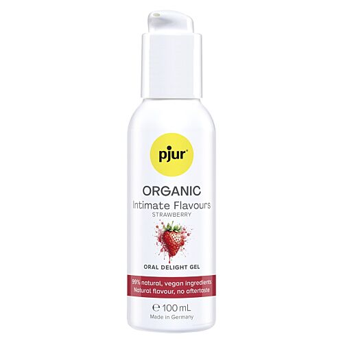 Intimgel Pjur ORGANIC Intimate Flavours Jordbær