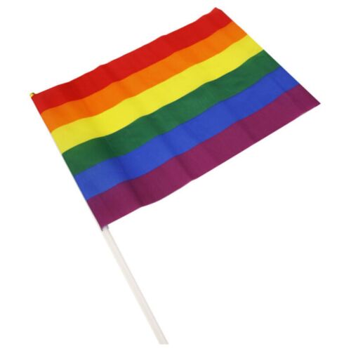 Stor Bannér PRIDE med LGBT Regnbueflag
