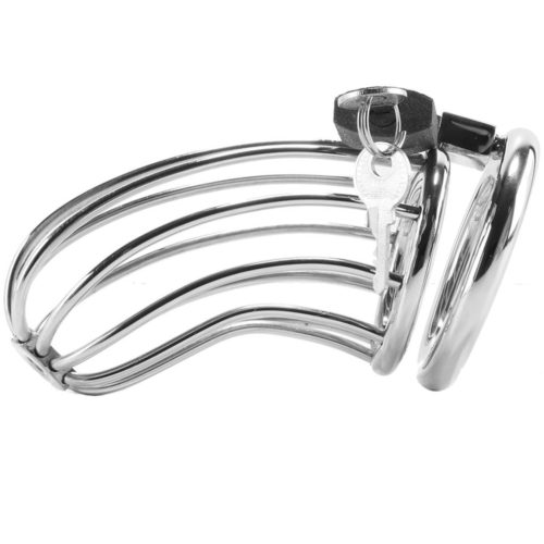 Metal Hard Bird Chastity Cage | Rustfrit Stål