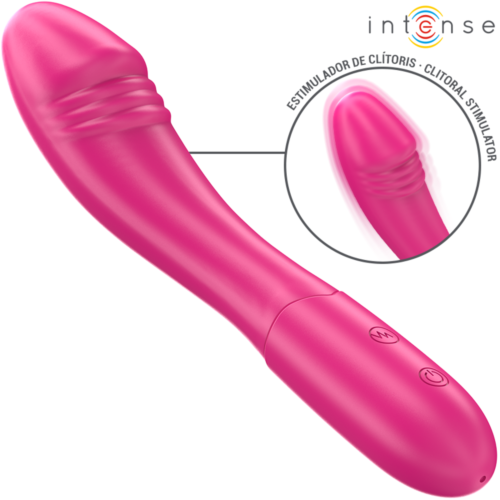 Vibrator INTENSE BELINDA 19 cm med fleksibel skaft