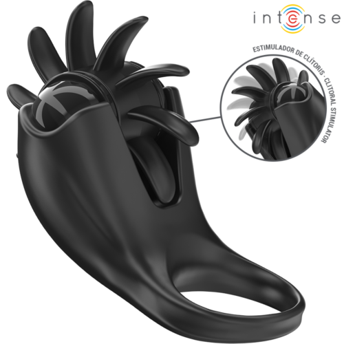 Vibrerende Ring INTENSE MABEL med Klitorisstimulator