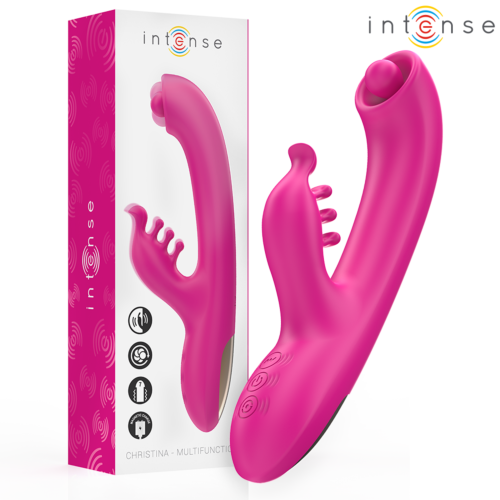 Rabbit Vibrator INTENSE Fun Christina med Dobbelt Stimulation