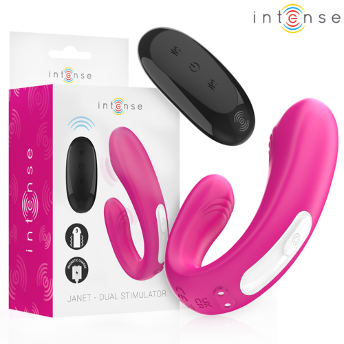 Stimulator INTENSE Janet med fjernbetjening