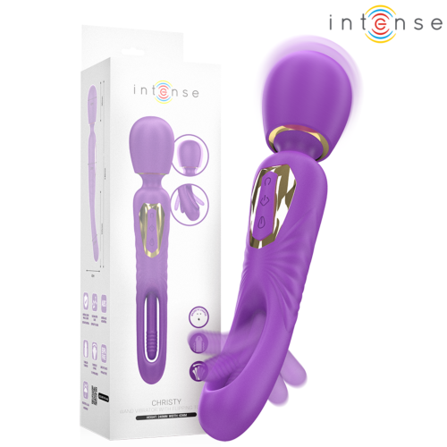 Vibrerende Stimulator INTENSE HIGH TECH Christy med svingende tunge