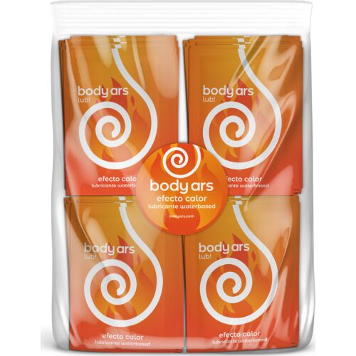 Body Ars Varmende Effekt Vandbaseret Glidecreme 100 Monodoser