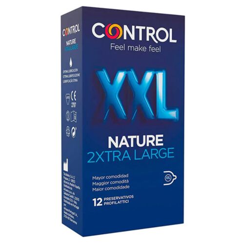 Præventions kondomer Control Nature XXL 12 stk.