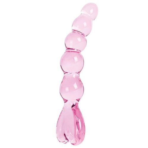 Dildo S Pleasures Crystal APHRODITE med kugledesign